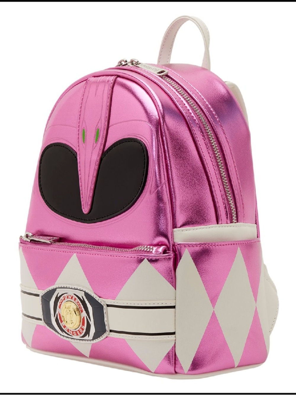 Loungefly Hasbro Power Rangers Pink Ranger Cosplay Mini Backpack